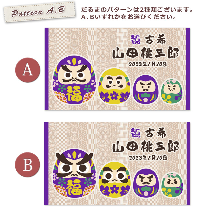 だるまデザインについて
